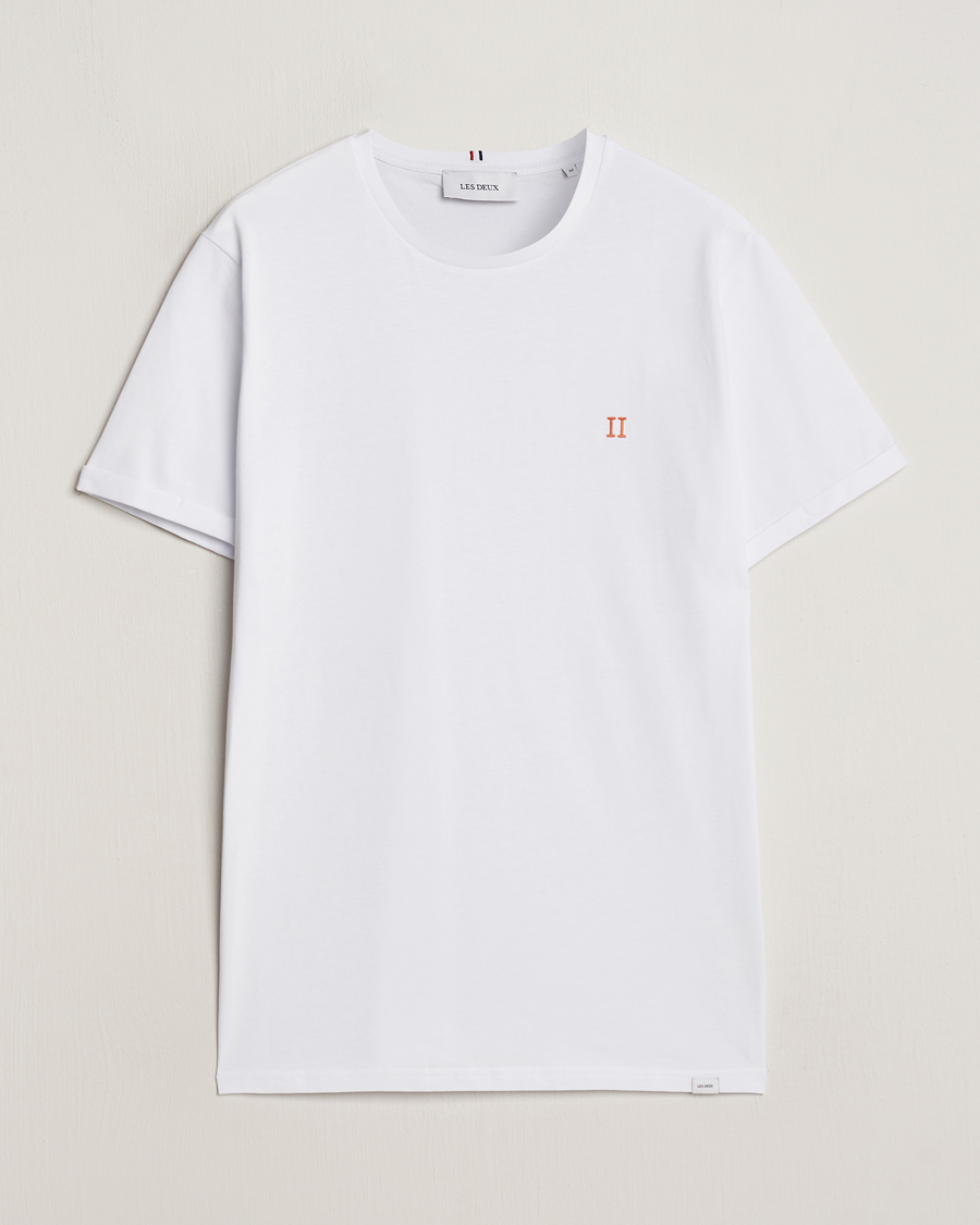 Men | Webshop news | LES DEUX | Nørregaard Cotton T-Shirt White