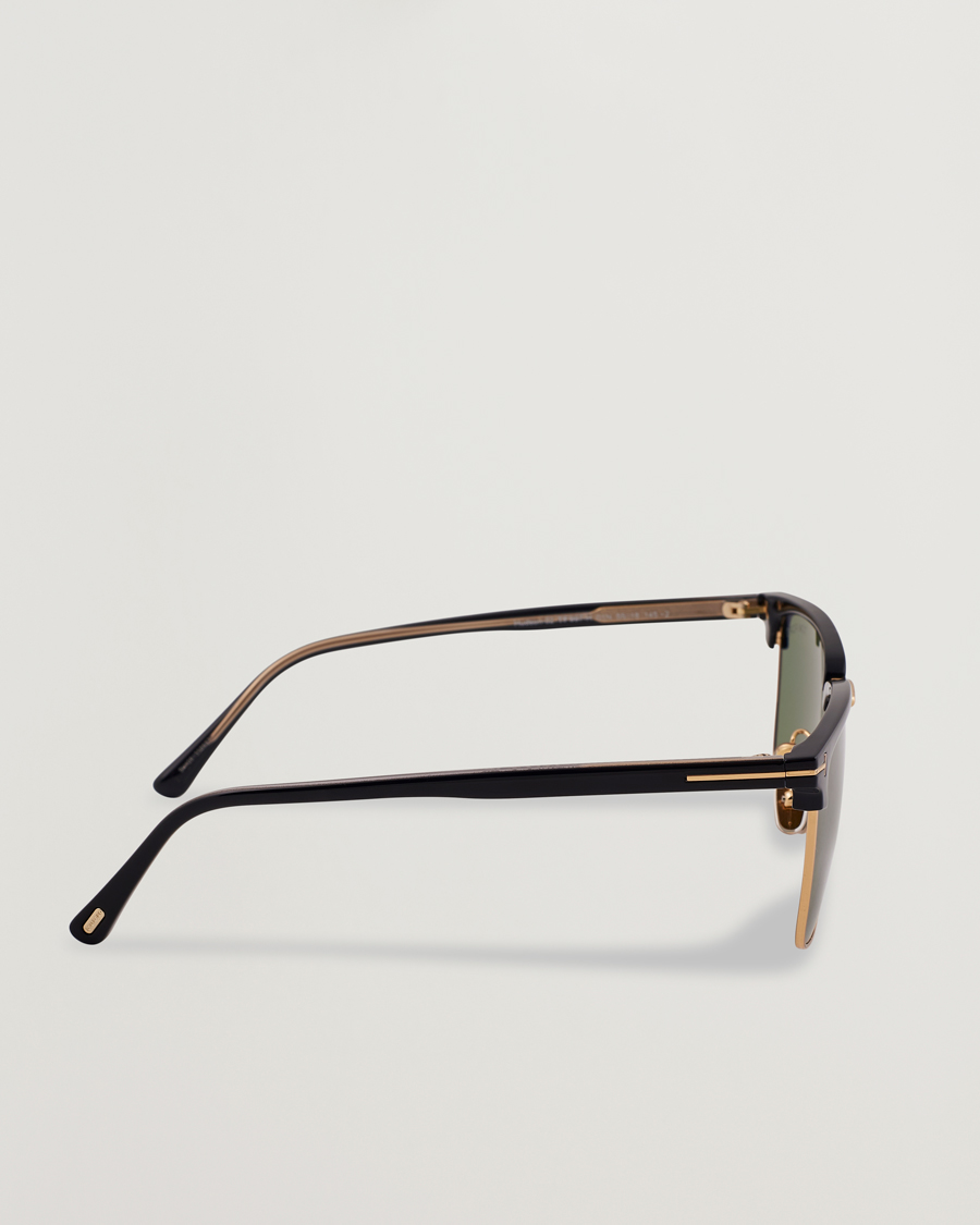 Men | Sunglasses | Tom Ford | Hudson FT0997-H Metal Sunglasses Black/Green