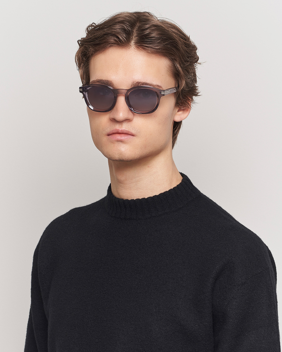 Men | Italian Department | Zegna | EZ0229 Sunglasses Grey/Smoke
