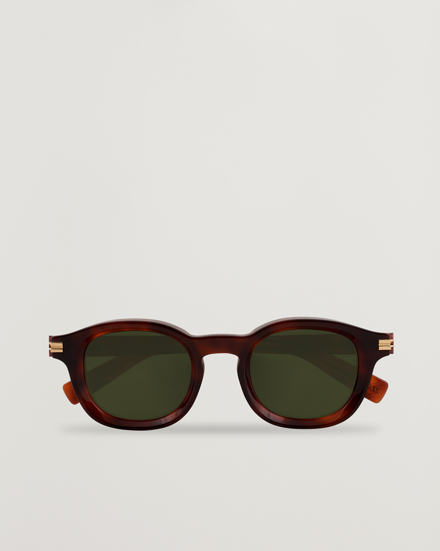 Men | Sunglasses | Zegna | EZ0229 Sunglasses Dark Havana/Green