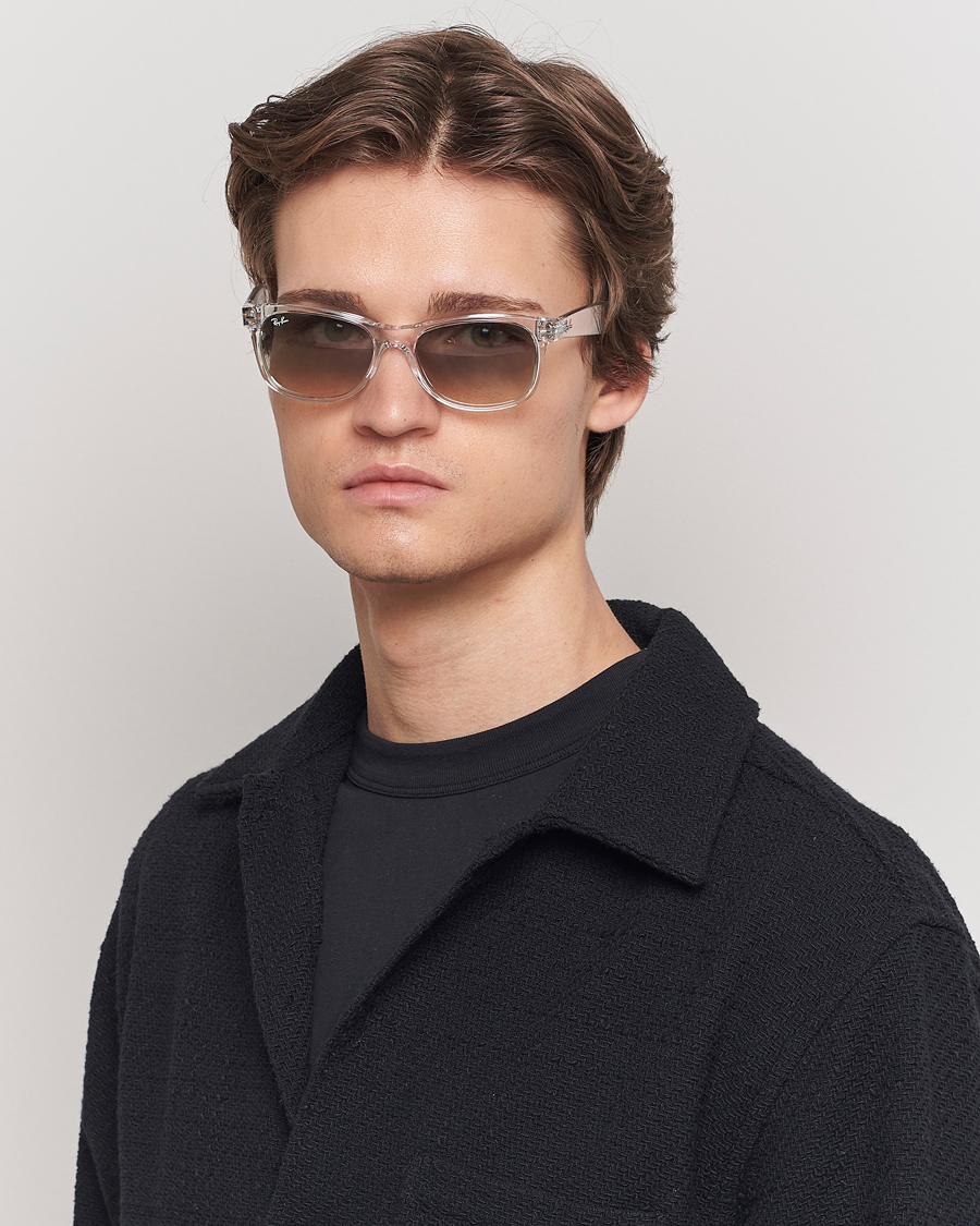 Men | Ray-Ban | Ray-Ban | New Wayfarer Sunglasses Transparent