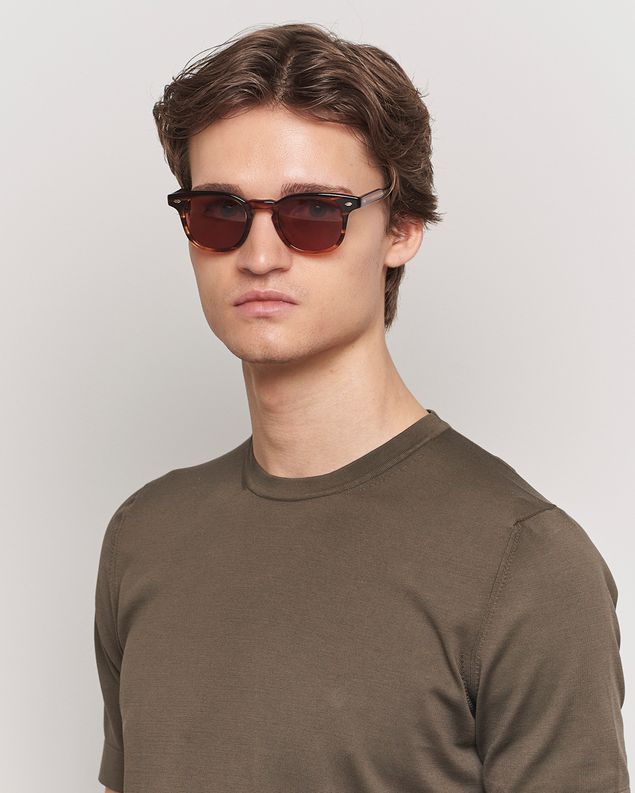 Men | Sunglasses | Garrett Leight | Sherwood 47 Sunglasses Tortoise