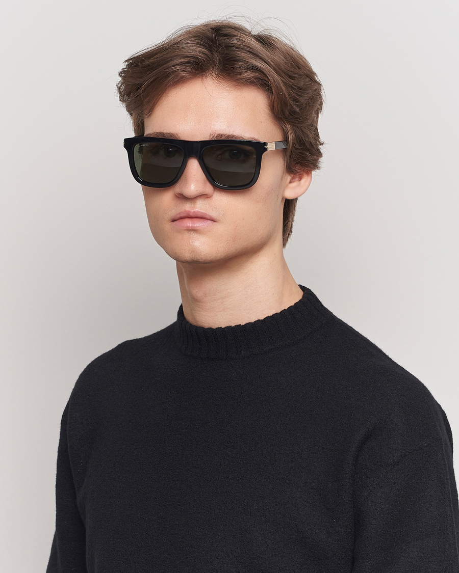 Men | Accessories | Gucci | GG1502S Sunglasses Black