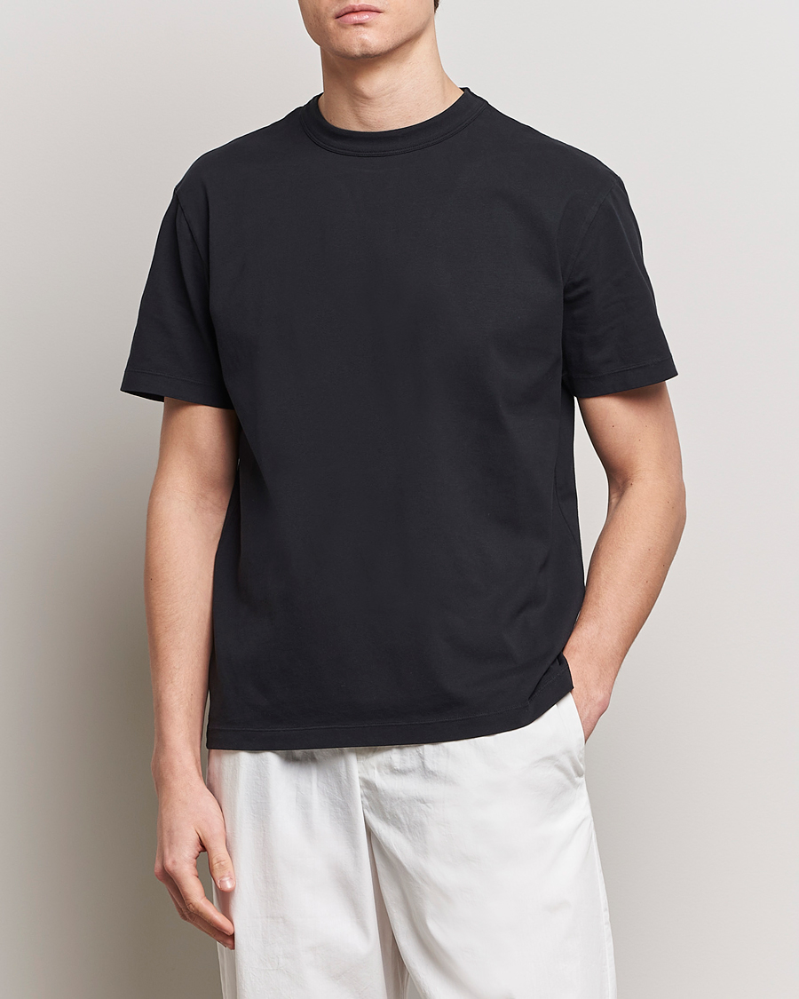 Herre |  | Tekla | Organic Cotton Sleeping T-Shirt Black