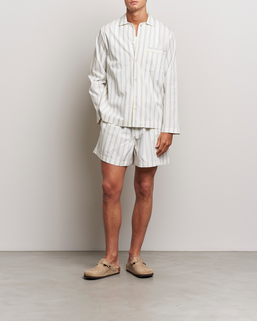 Men | Pyjamas & Robes | Tekla | Poplin Pyjama Shirt Needle Stripes