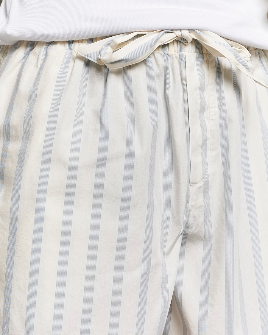 Men | Pyjamas & Robes | Tekla | Poplin Pyjama Shorts Needle Stripes