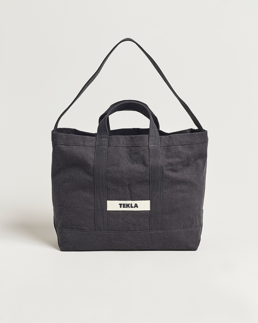 Men | Tekla Beach Bag Black | Tekla | Beach Bag Black
