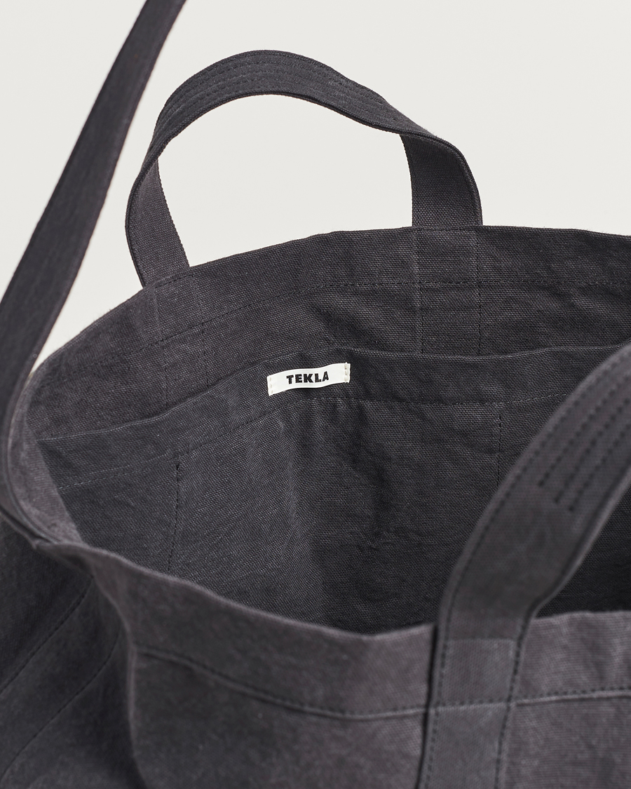 Men | Tekla Beach Bag Black | Tekla | Beach Bag Black