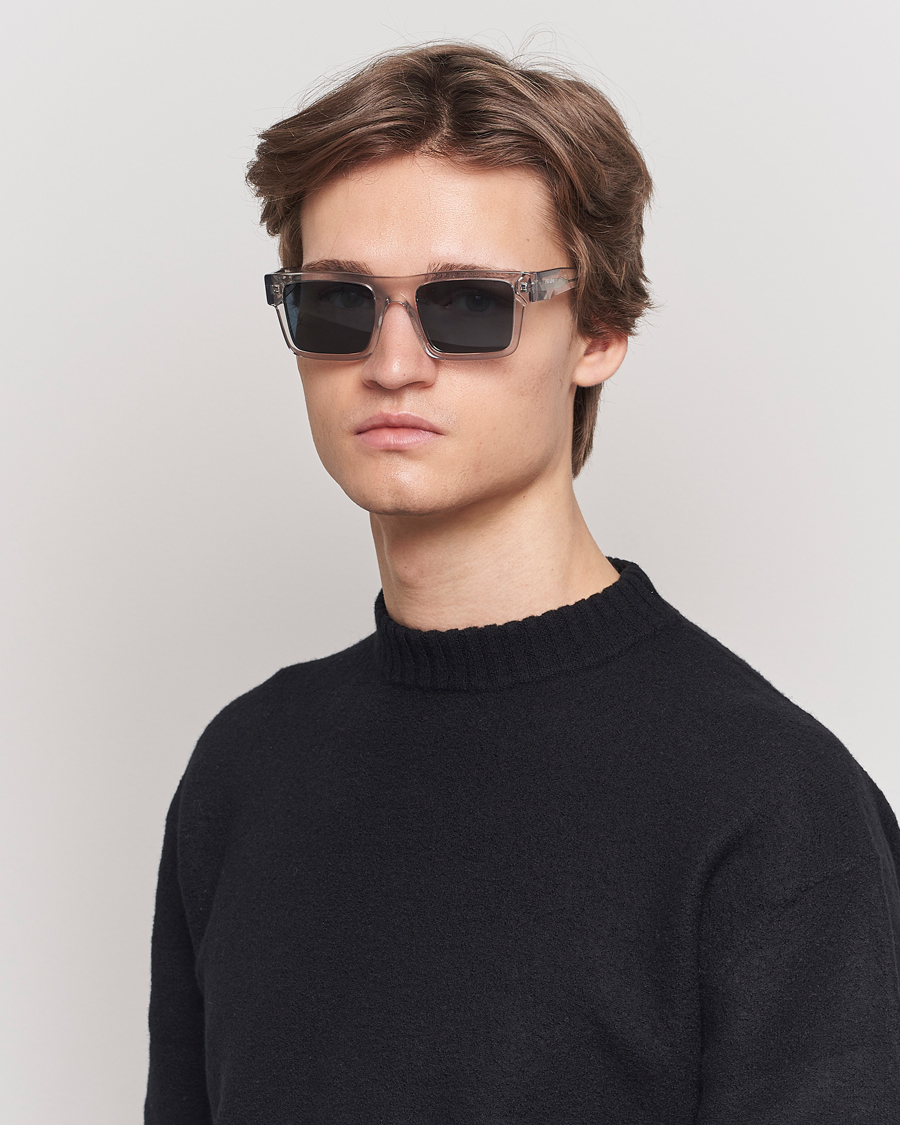 Men | Sunglasses | Prada Eyewear | Prada 0PR 19WS Sunglasses Crystal Grey