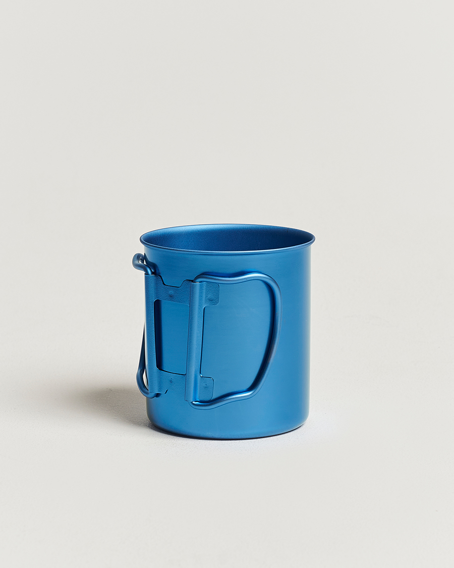 Men | Outdoor living | Snow Peak | Single Wall Mug 450 Blue Titanium