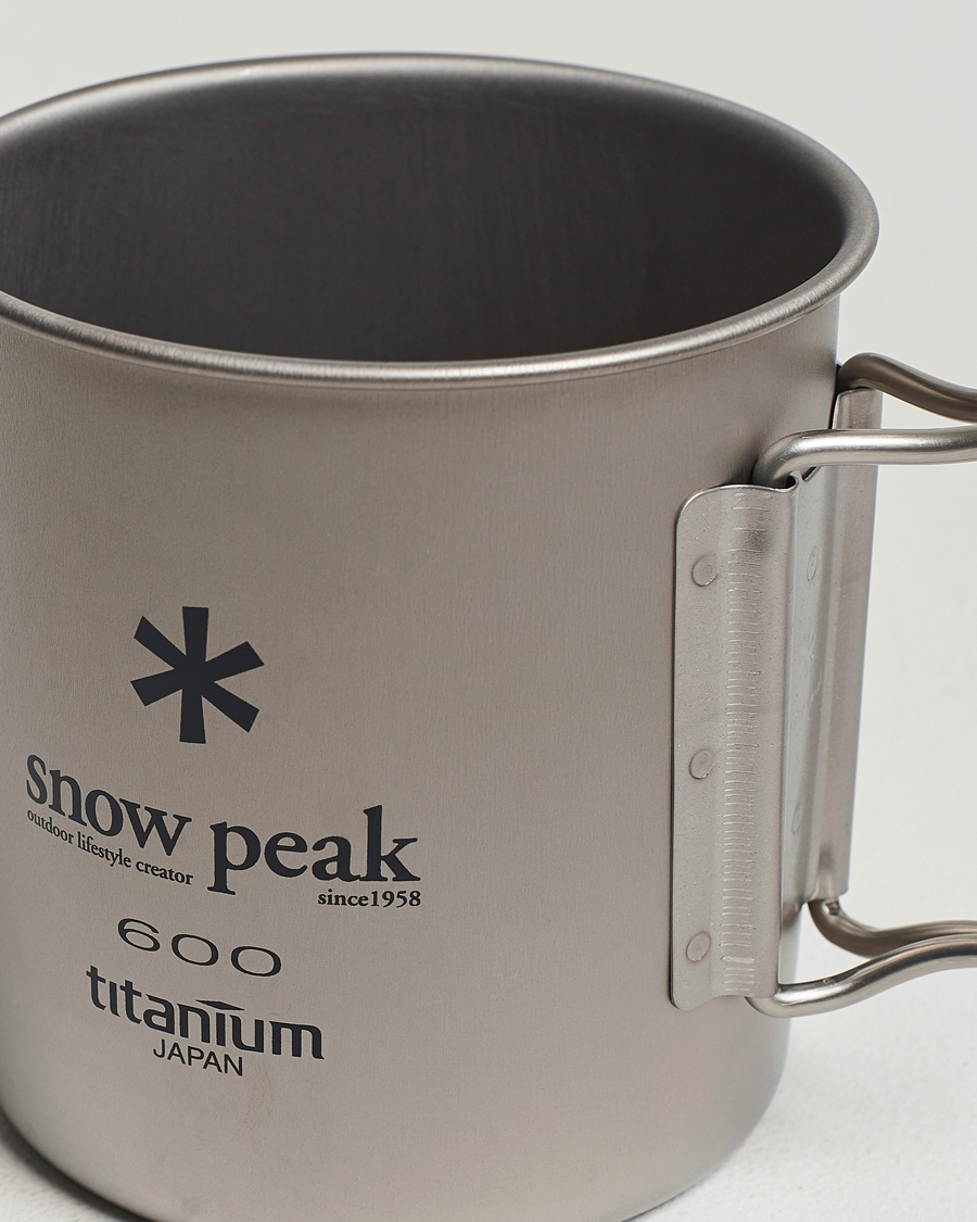 Men | Japanese Department | Snow Peak | Single Wall Mug 600 Titanium