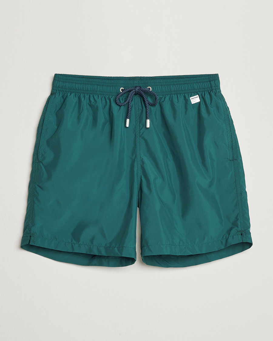 Men | Swimwear | MC2 Saint Barth | Pantone Swim Shorts 51 British Green