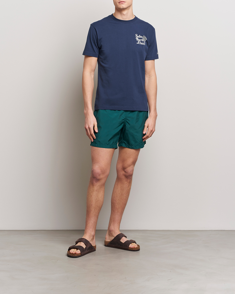 Men | Swimwear | MC2 Saint Barth | Pantone Swim Shorts 51 British Green