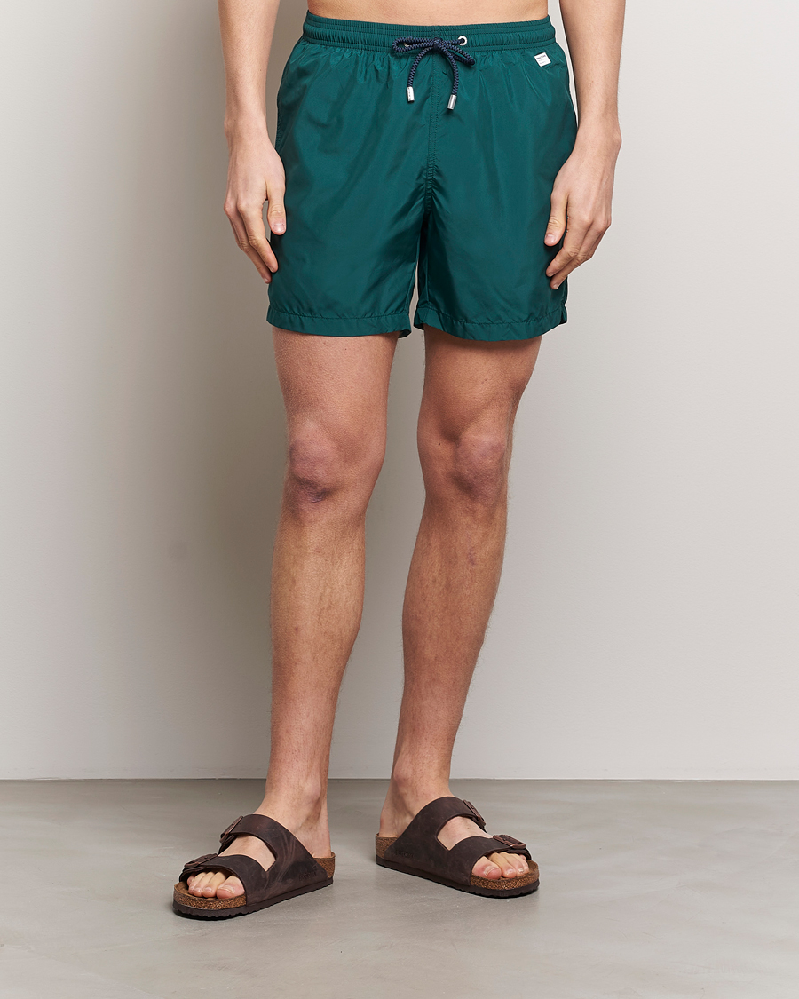 Men | Clothing | MC2 Saint Barth | Pantone Swim Shorts 51 British Green
