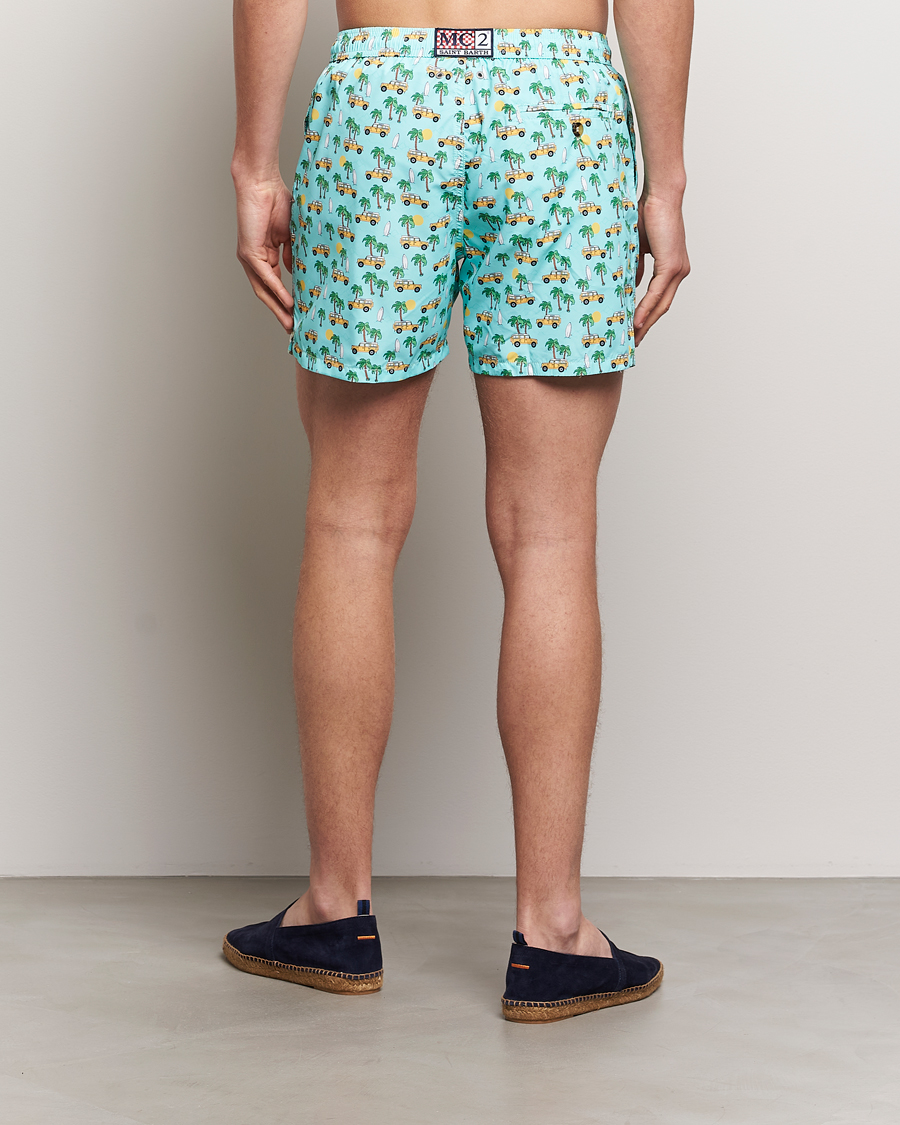 Men | Swimwear | MC2 Saint Barth | Printed Swim Shorts Road Car