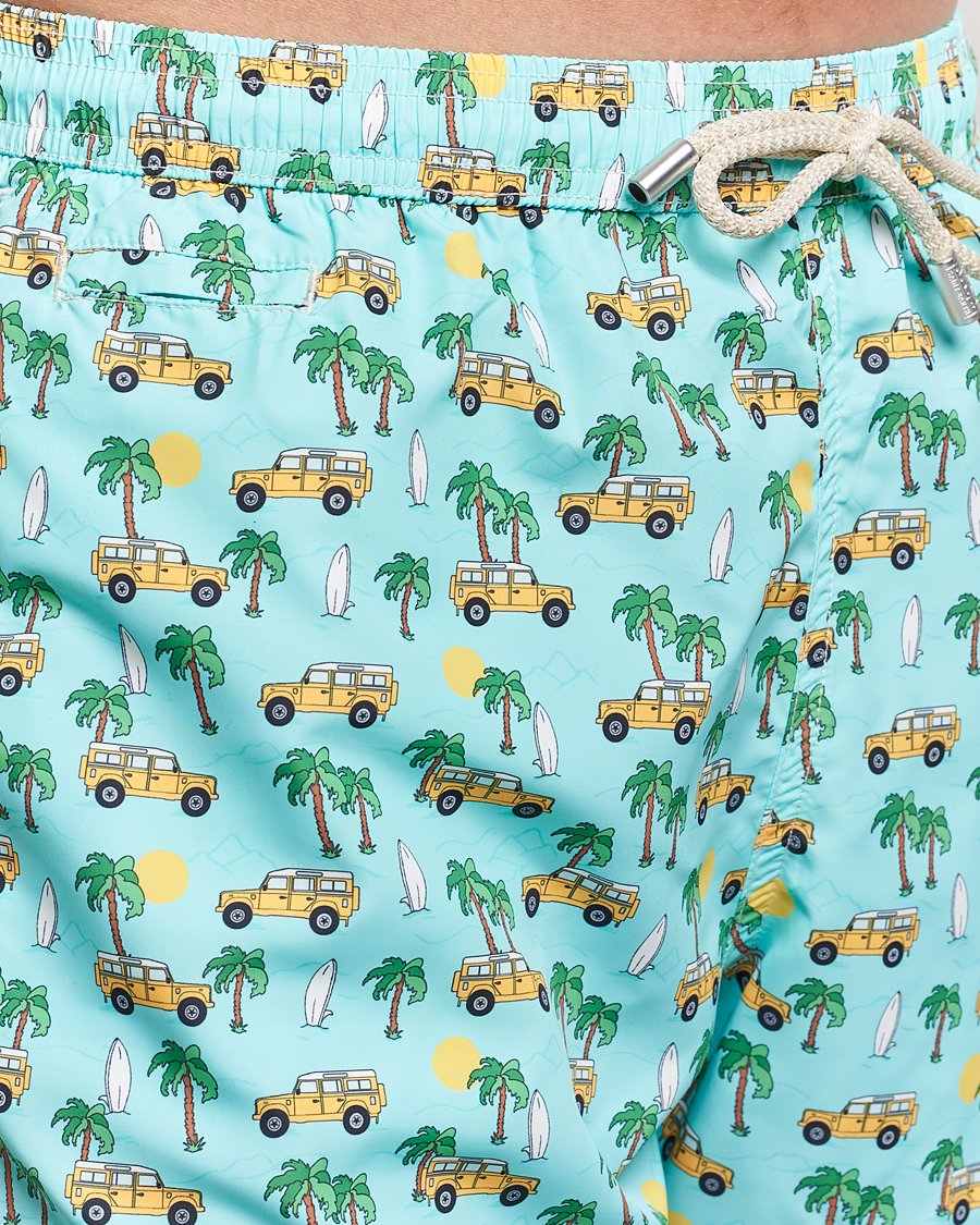 Men | Swimwear | MC2 Saint Barth | Printed Swim Shorts Road Car