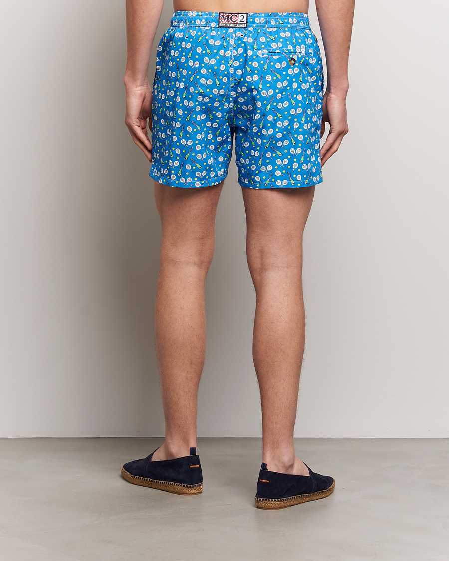 Men | Swimwear | MC2 Saint Barth | Printed Swim Shorts Padel Winner
