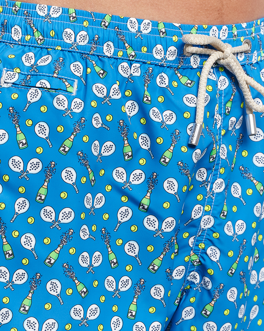 Men | Swimwear | MC2 Saint Barth | Printed Swim Shorts Padel Winner