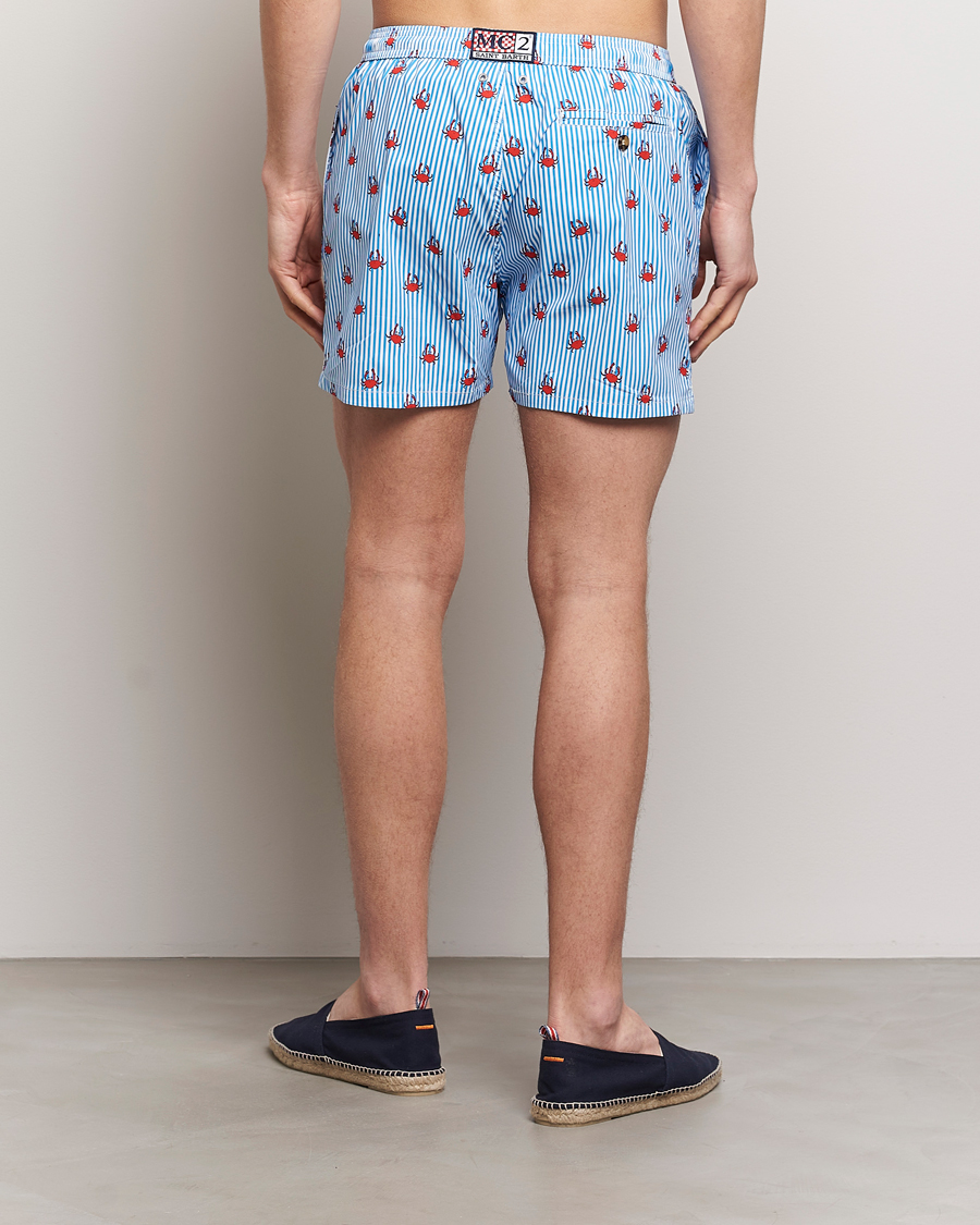 Men | Swimwear | MC2 Saint Barth | Printed Swim Shorts Crabs Stripes