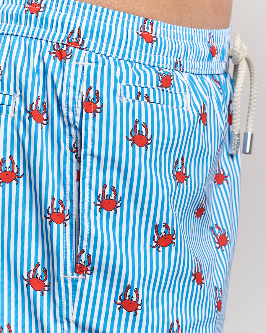 Men | Swimwear | MC2 Saint Barth | Printed Swim Shorts Crabs Stripes