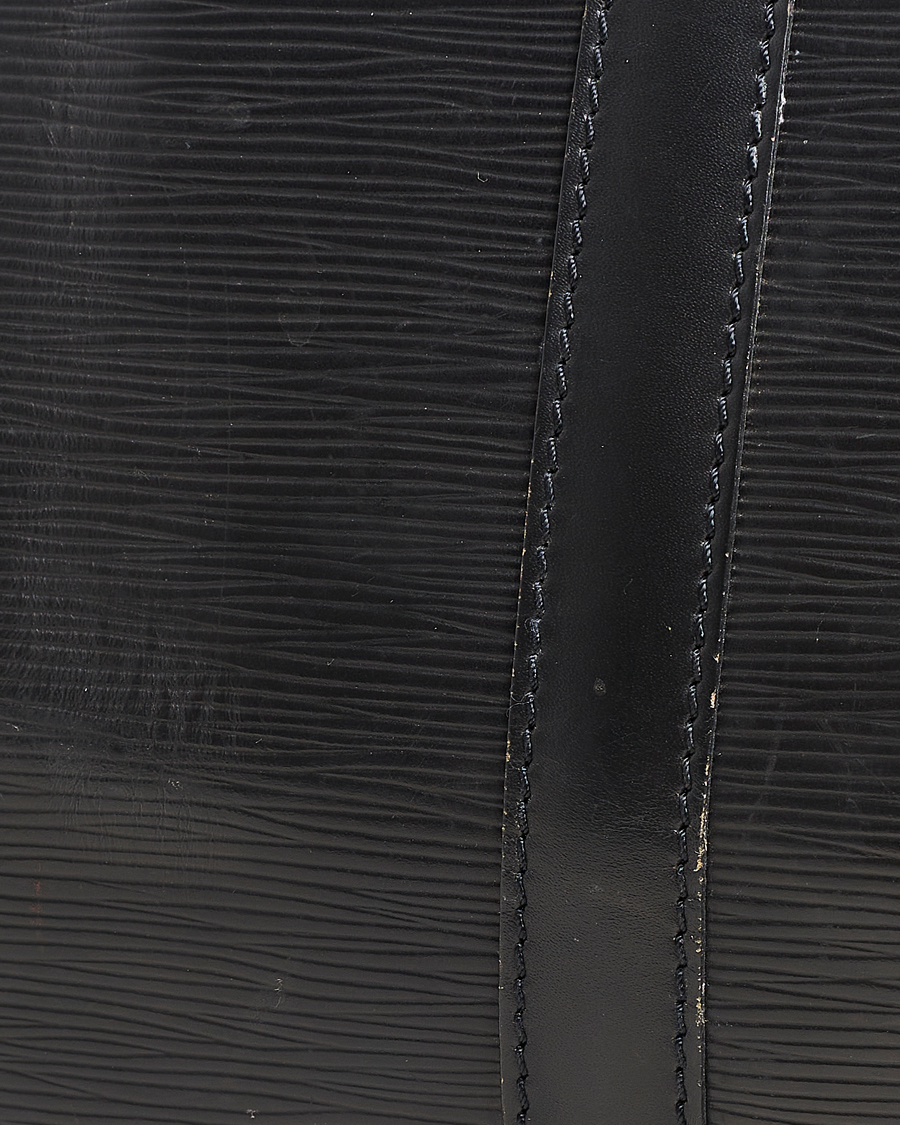 Men | Louis Vuitton Pre-Owned Keepall 45 EPI Leather Bag Black | Louis Vuitton Pre-Owned | Keepall 45 EPI Leather Bag Black