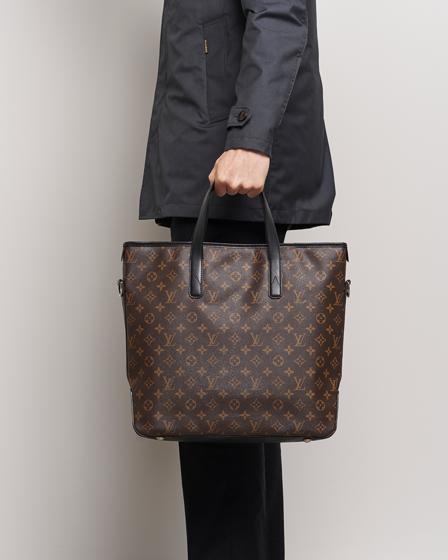 Men | Louis Vuitton Pre-Owned Davis Macassar Tote Monogram | Louis Vuitton Pre-Owned | Davis Macassar Tote Monogram