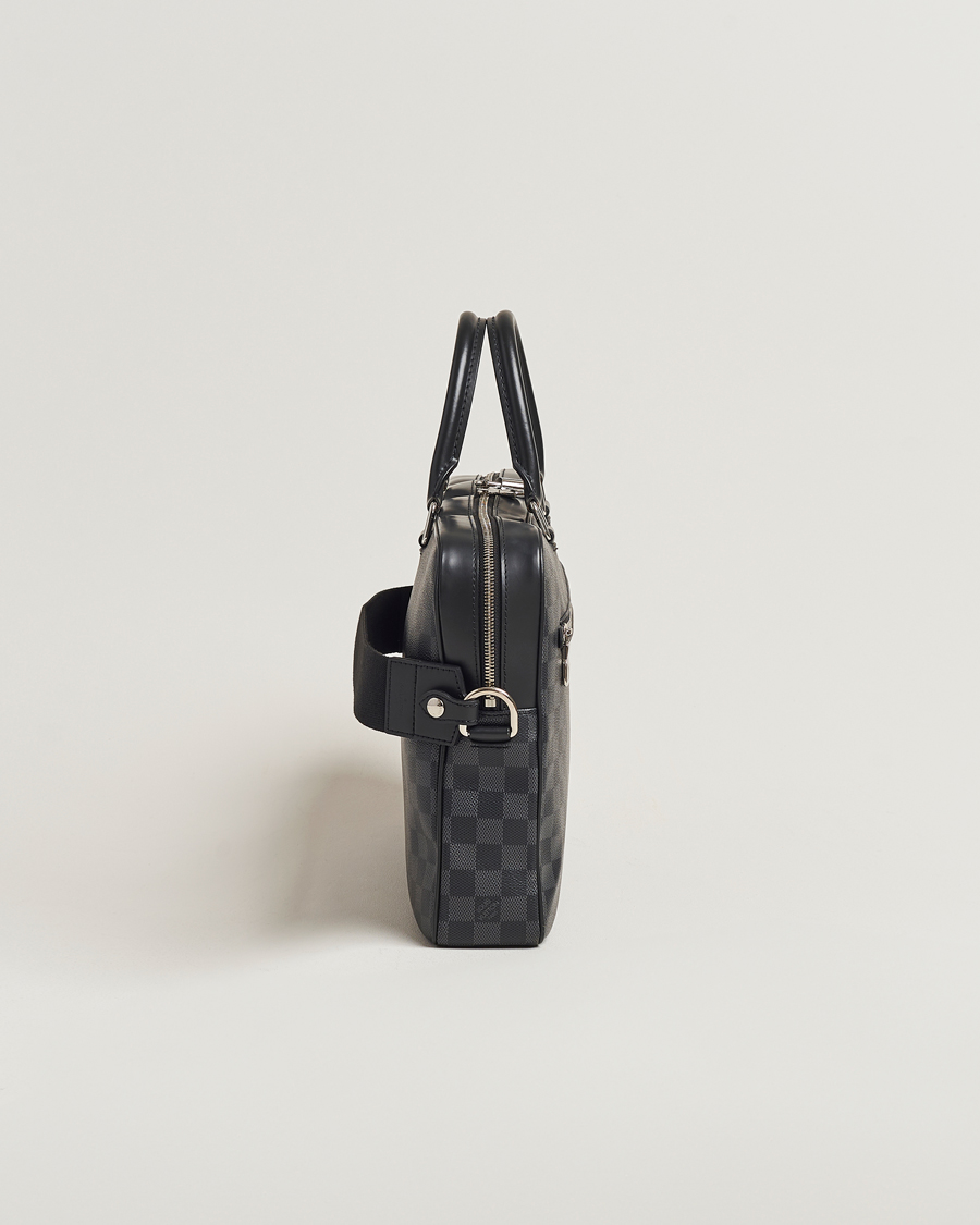 Men | Louis Vuitton Pre-Owned Porte Document Business Damier Graphite | Louis Vuitton Pre-Owned | Porte Document Business Damier Graphite