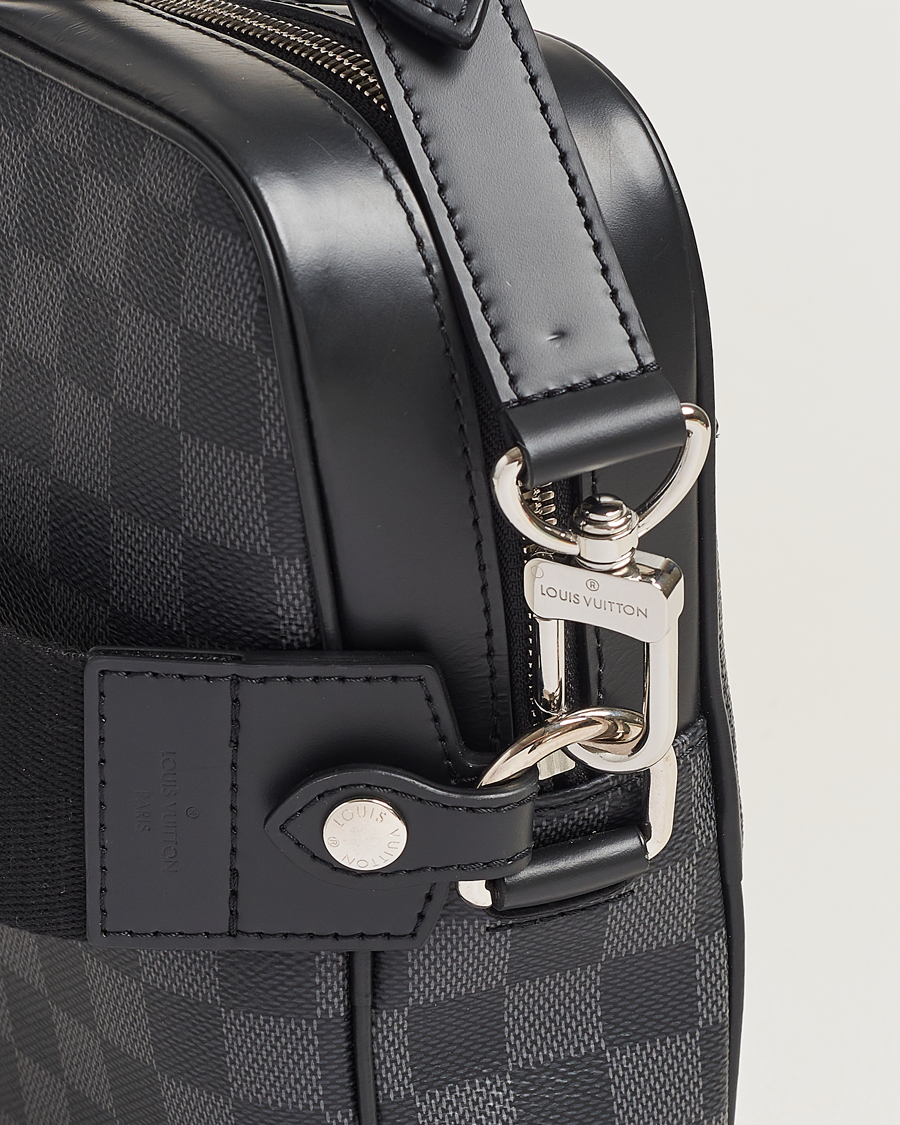 Men | Louis Vuitton Pre-Owned Porte Document Business Damier Graphite | Louis Vuitton Pre-Owned | Porte Document Business Damier Graphite