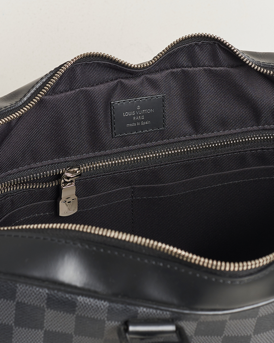 Men | Louis Vuitton Pre-Owned Porte Document Business Damier Graphite | Louis Vuitton Pre-Owned | Porte Document Business Damier Graphite