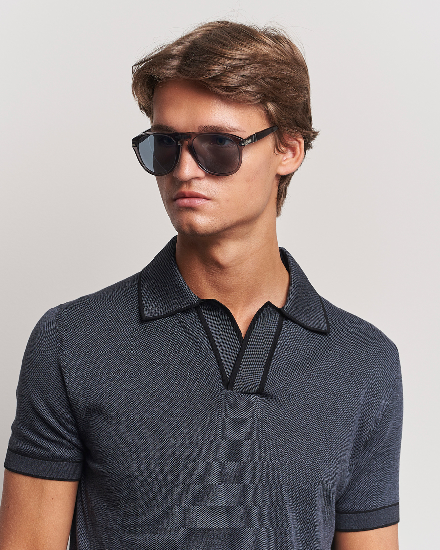 Men | Sunglasses | Persol | 0PO0649 Sunglasses Transparent Grey