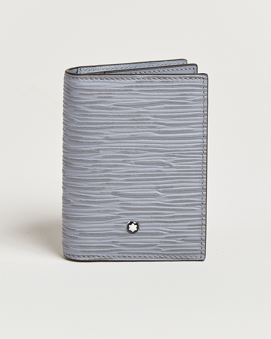 Montblanc 4810 Card Holder 4cc Steel at CareOfCarl.com