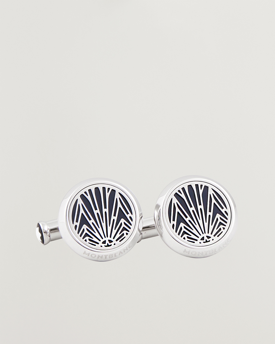 Men | Cufflinks | Montblanc | Cufflinks Meisterstück The Origin Collection Blue