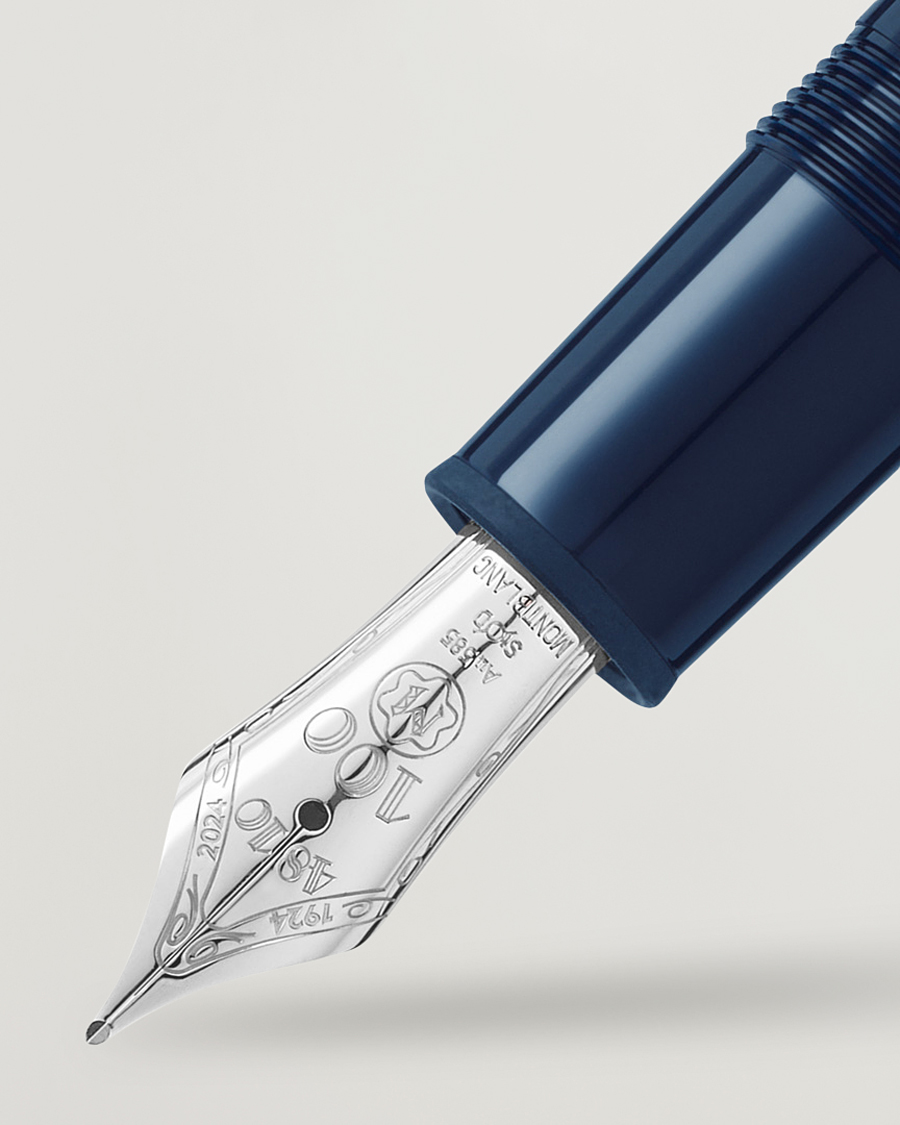 Men | Pens | Montblanc | Meisterstück Precious Resin FP LeGrand F Blue