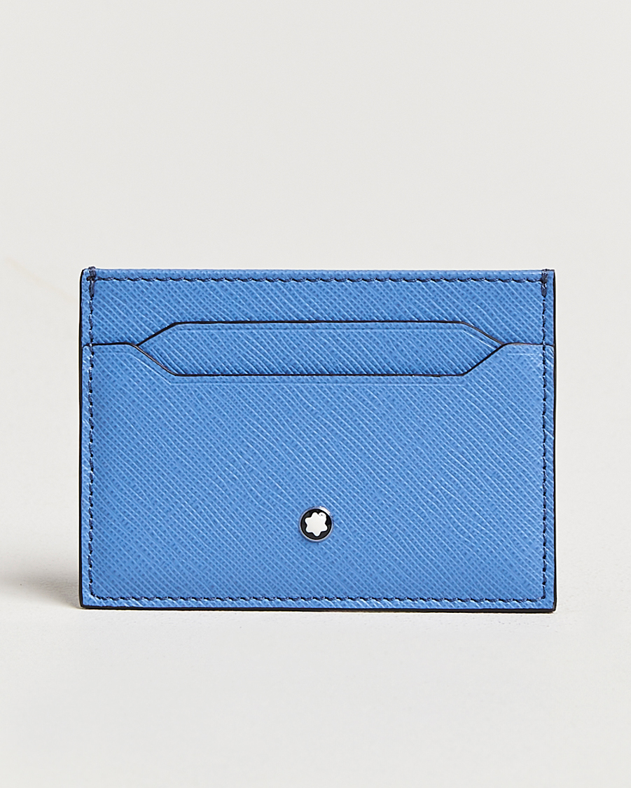 Men | Wallets | Montblanc | Sartorial card holder 5cc Dusty Blue