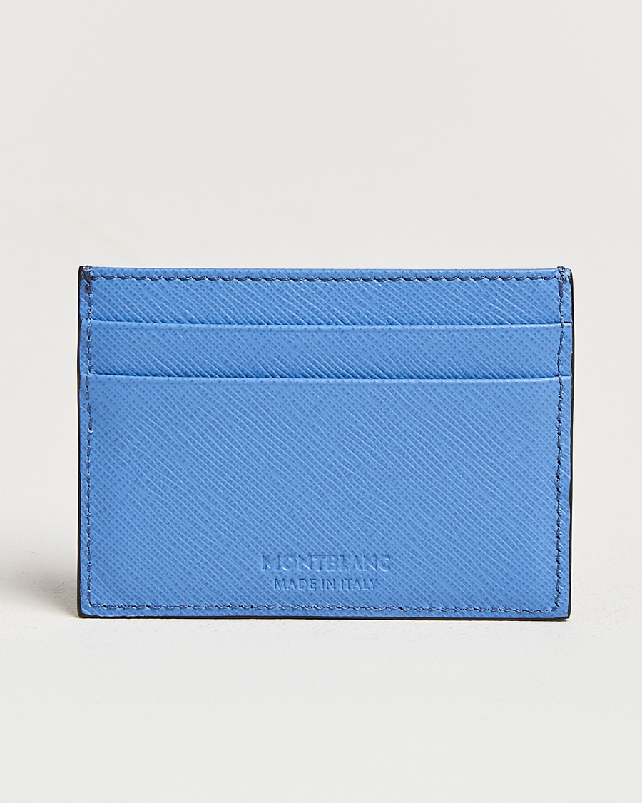 Men | Wallets | Montblanc | Sartorial card holder 5cc Dusty Blue