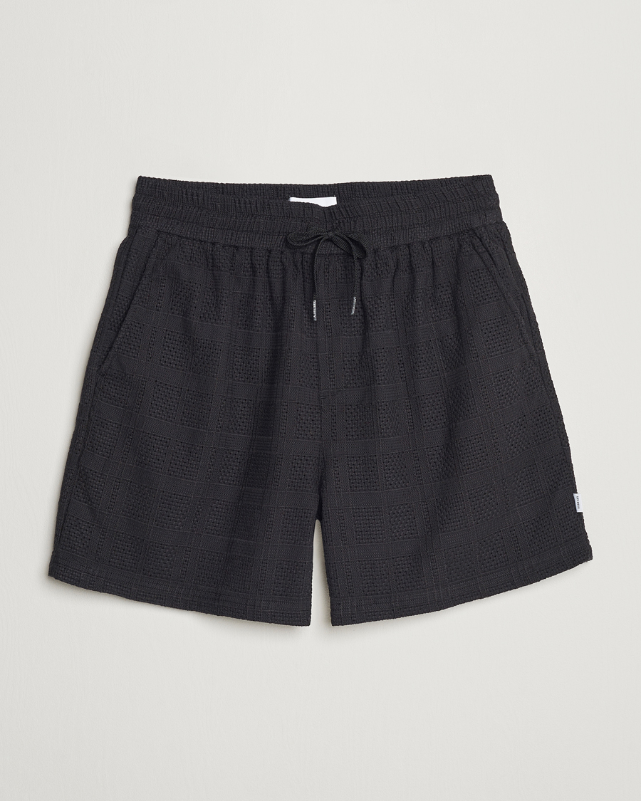 Men | Shorts | LES DEUX | Charlie Knitted Shorts Black