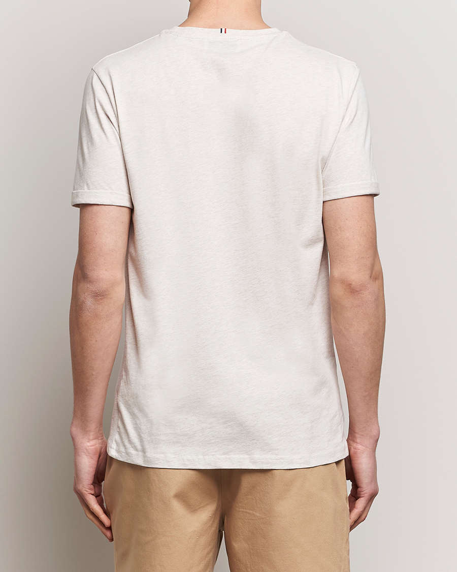 Men | T-Shirts | LES DEUX | Nørregaard Cotton T-Shirt Ivory Melange