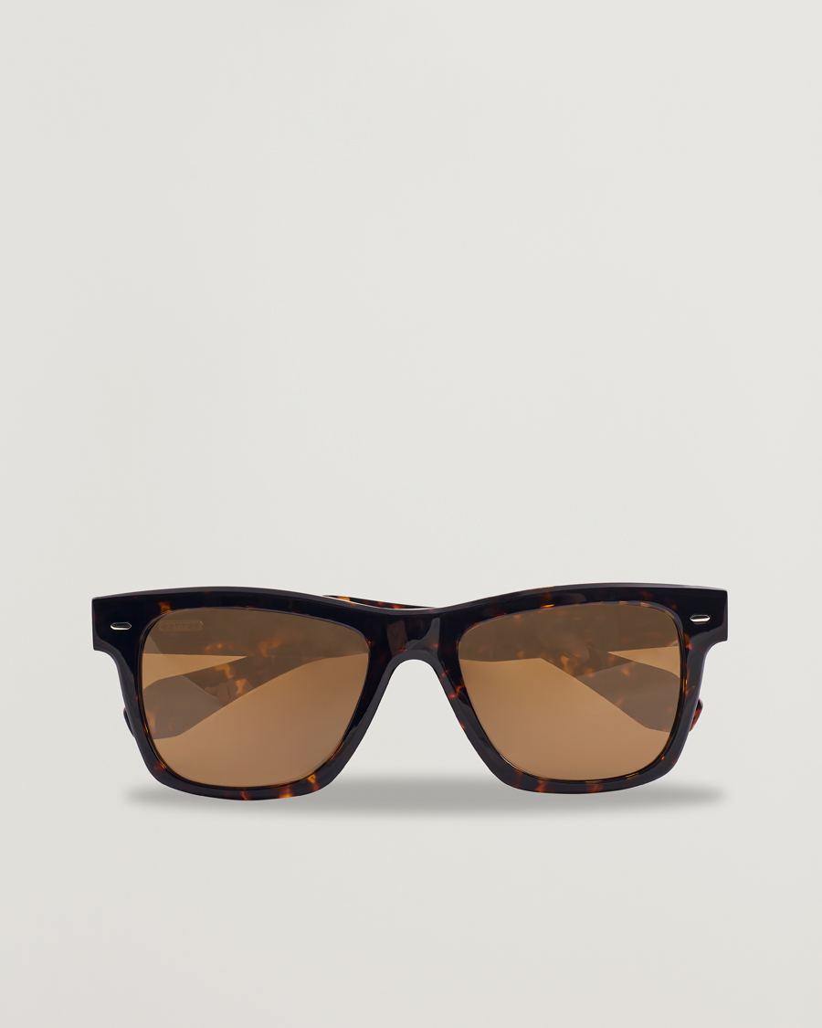 Oliver Peoples No.4 Polarized Sunglasses Atago Tortoise at