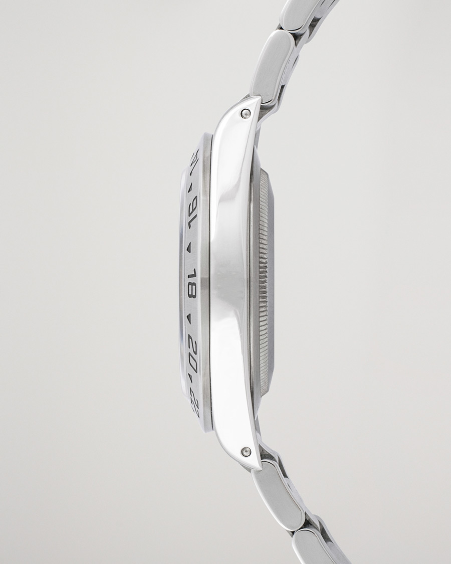 Men | Rolex Pre-Owned Explorer II 16570 Steel White Silver | Rolex Pre-Owned | Explorer II 16570 Steel White Silver