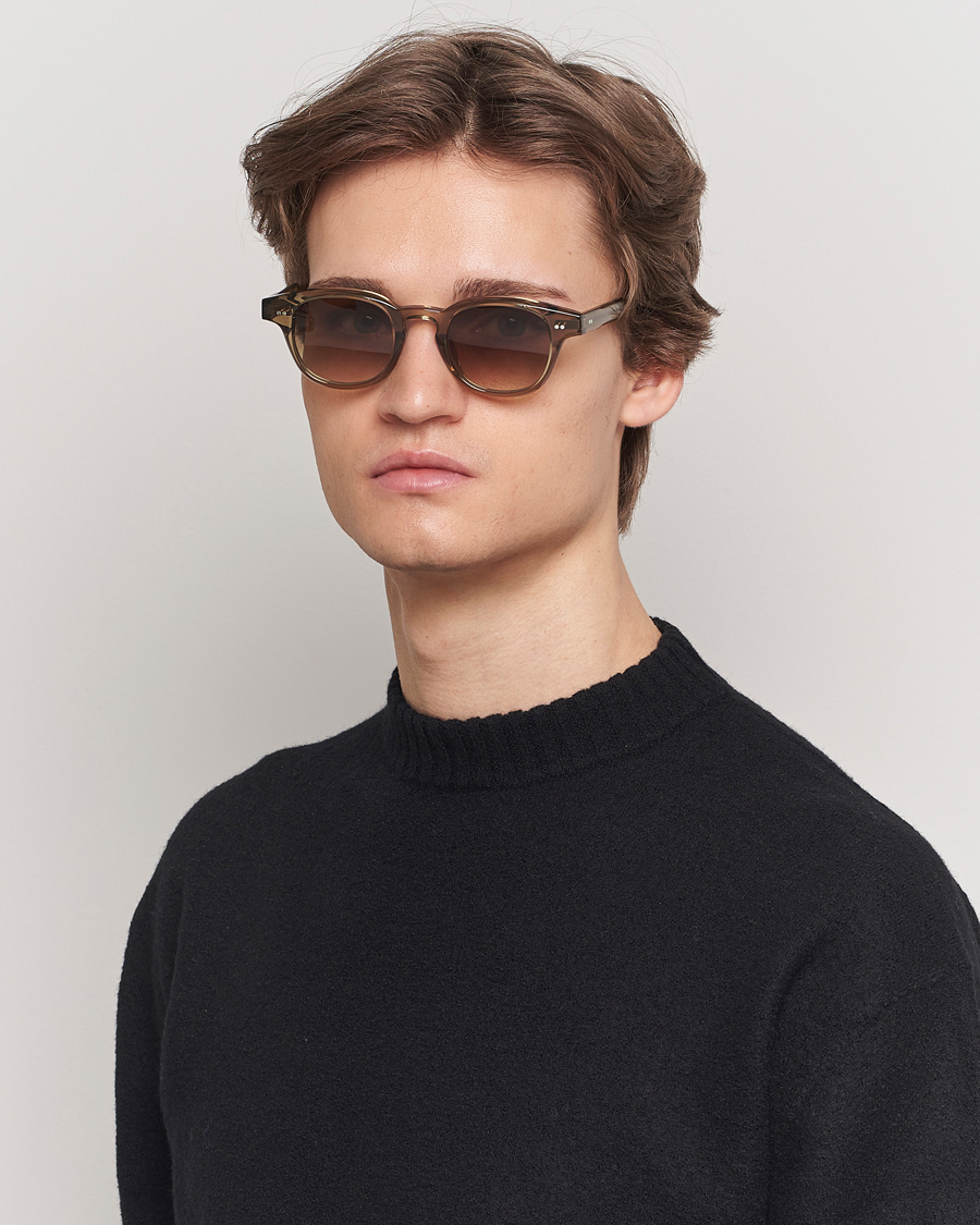 Men | Round Frame Sunglasses | CHIMI | 01 Sunglasses Green