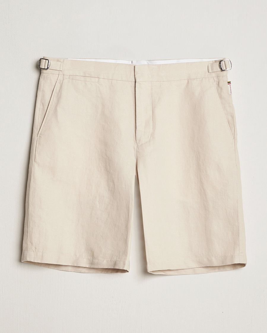 Men | Shorts | Orlebar Brown | Norwich Linen Shorts Chai