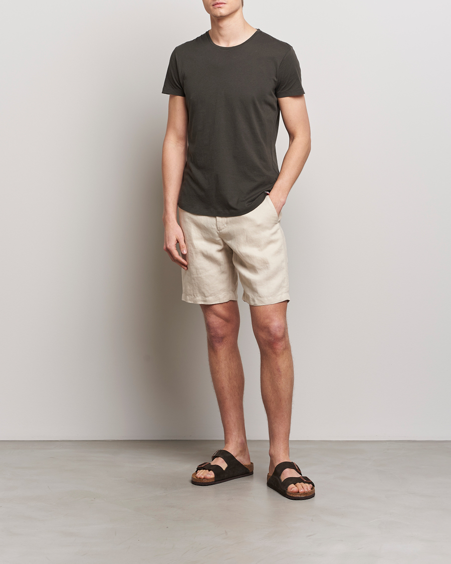 Men | Shorts | Orlebar Brown | Norwich Linen Shorts Chai