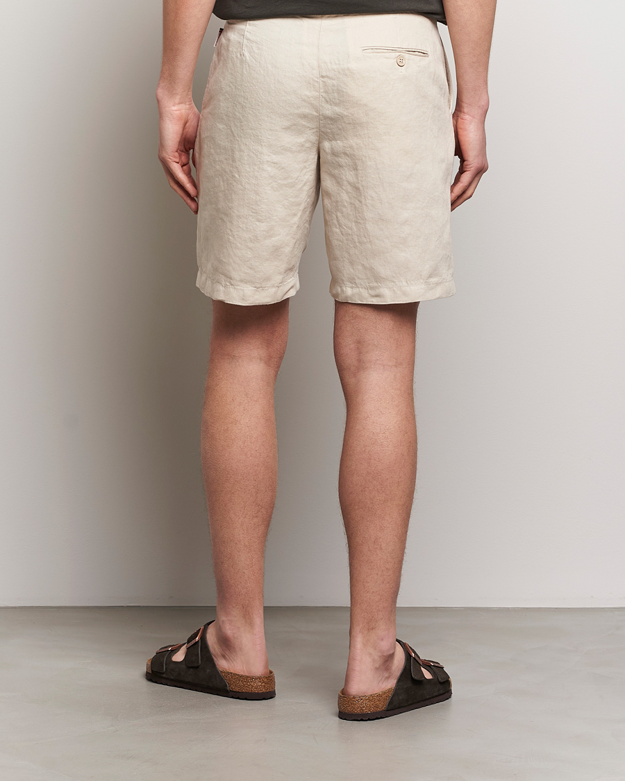 Men | Shorts | Orlebar Brown | Norwich Linen Shorts Chai