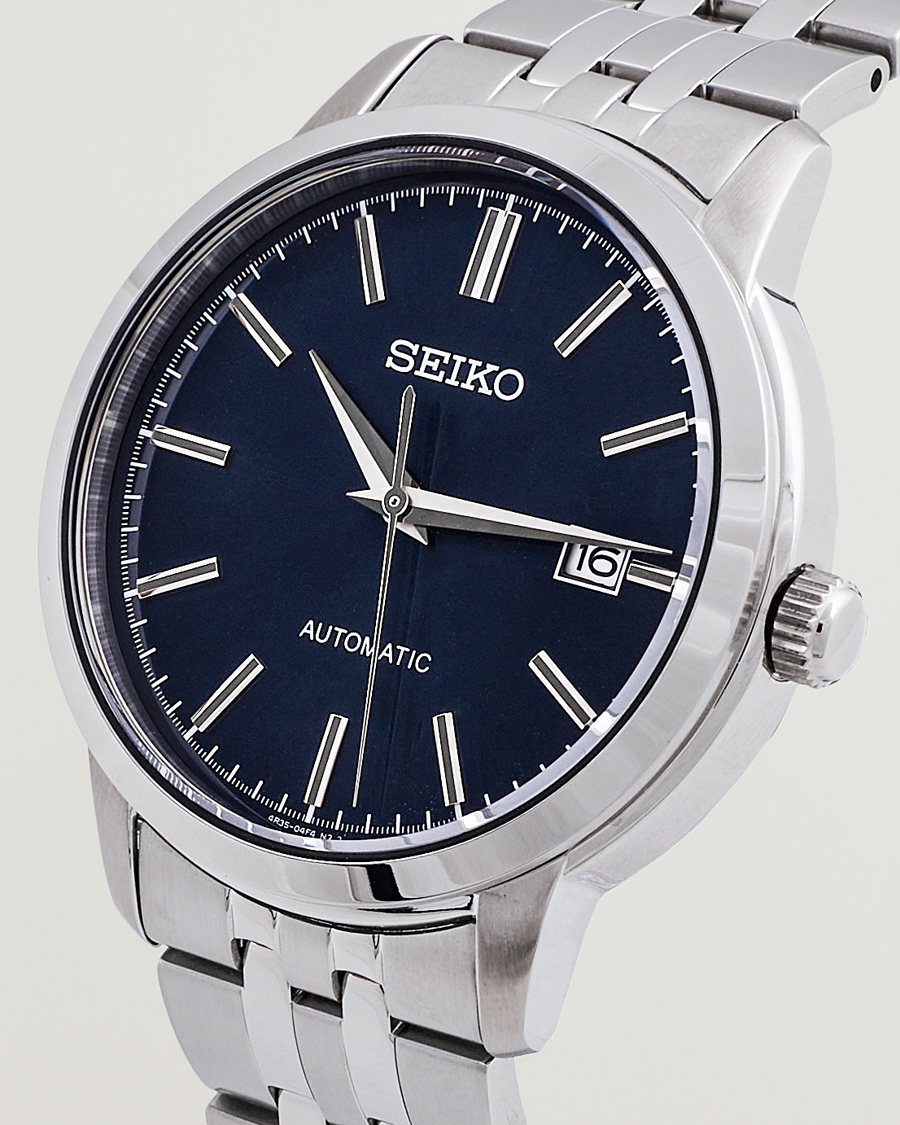 Men | Stainless steel strap | Seiko | Conceptual Automatic 41mm Steel Blue Dial