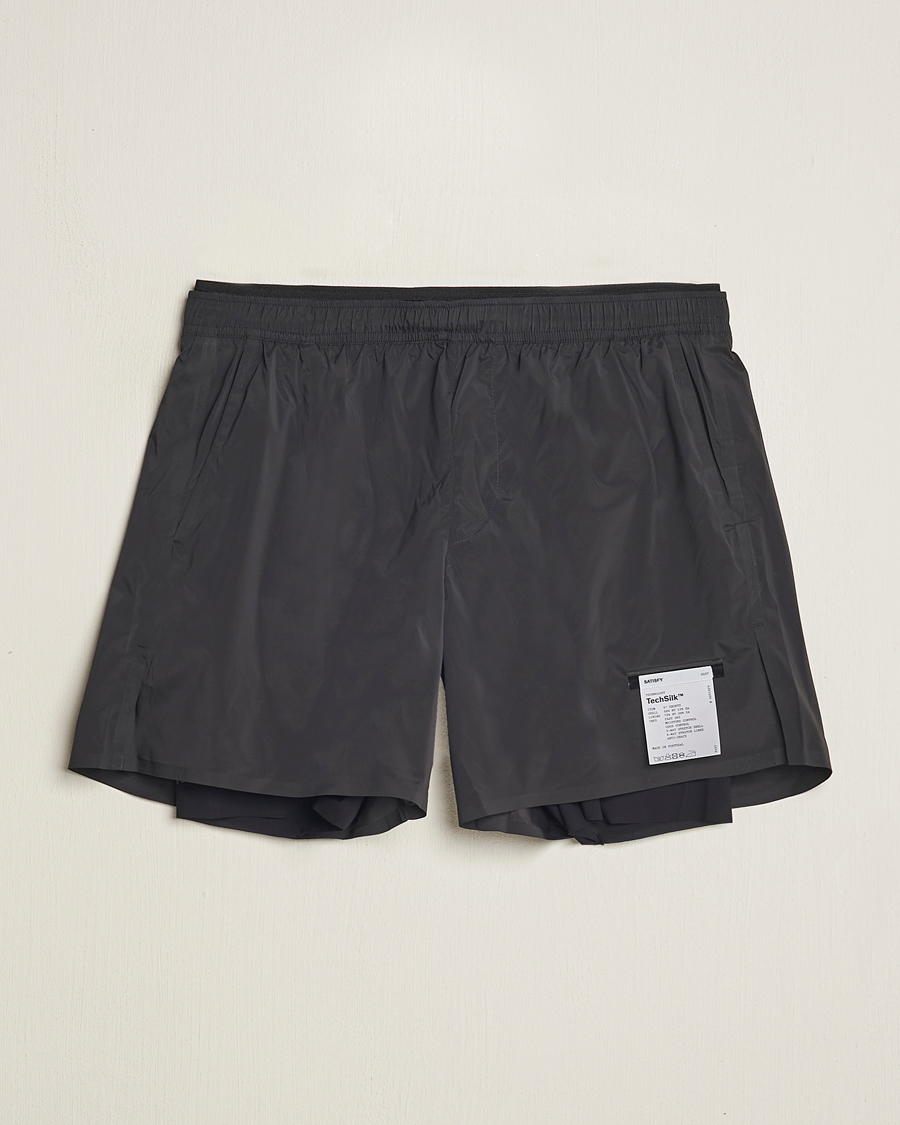 Men | Shorts | Satisfy | TechSilk 5 Inch Shorts Black