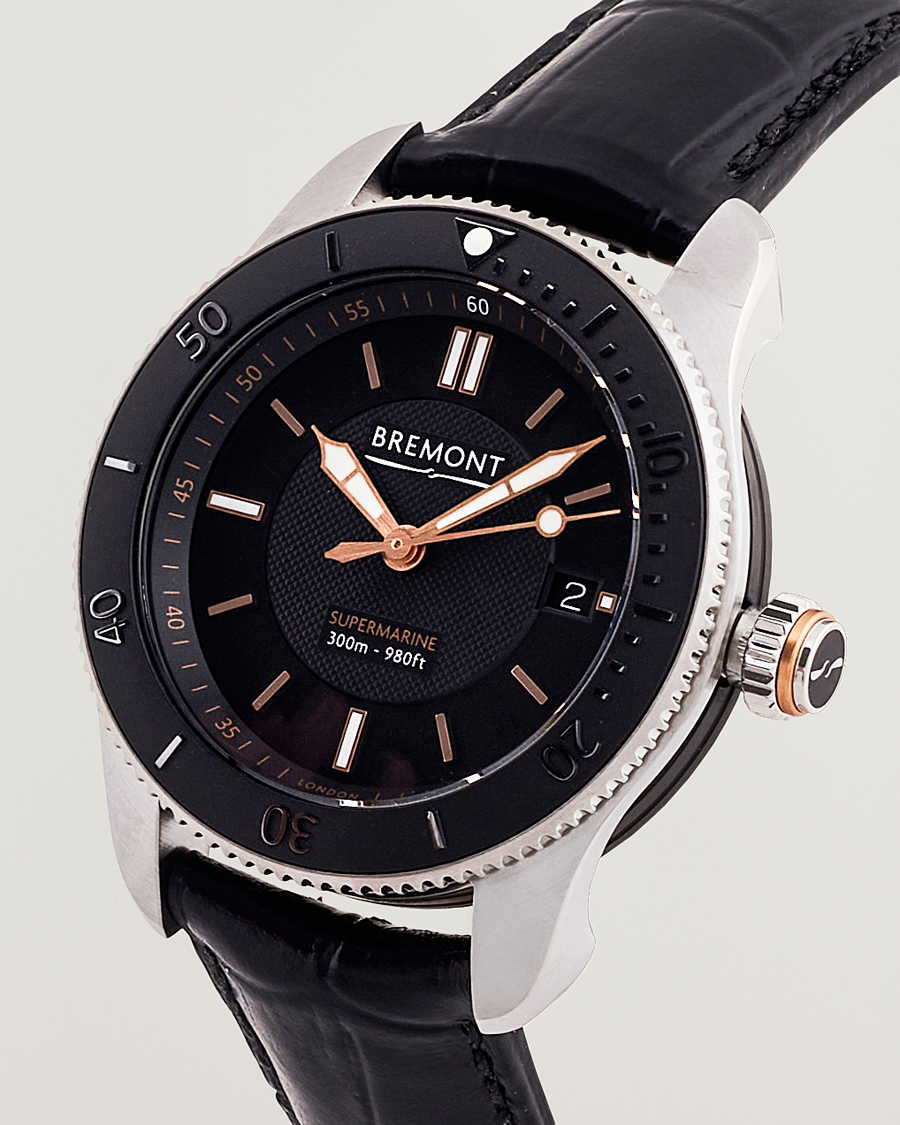 Men | Bremont S300 Kaimu Supermarine 40mm Black | Bremont | S300 Kaimu Supermarine 40mm Black