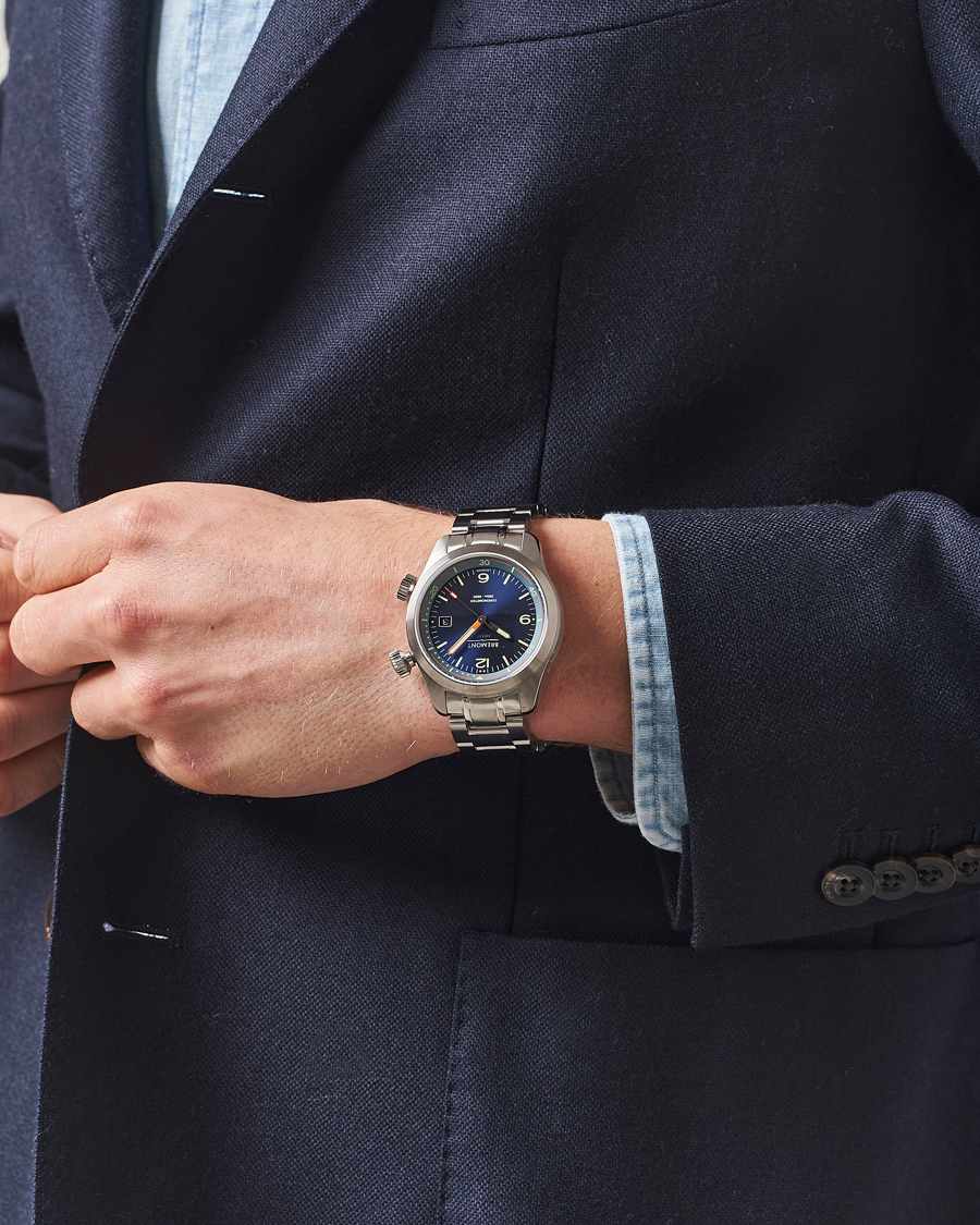 Men | Bremont Argonaut Azure 42mm Steel | Bremont | Argonaut Azure 42mm Steel