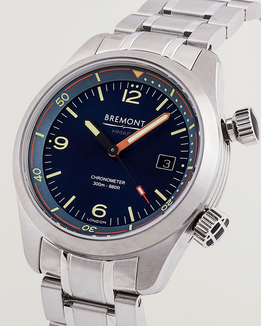 Men | Bremont Argonaut Azure 42mm Steel | Bremont | Argonaut Azure 42mm Steel