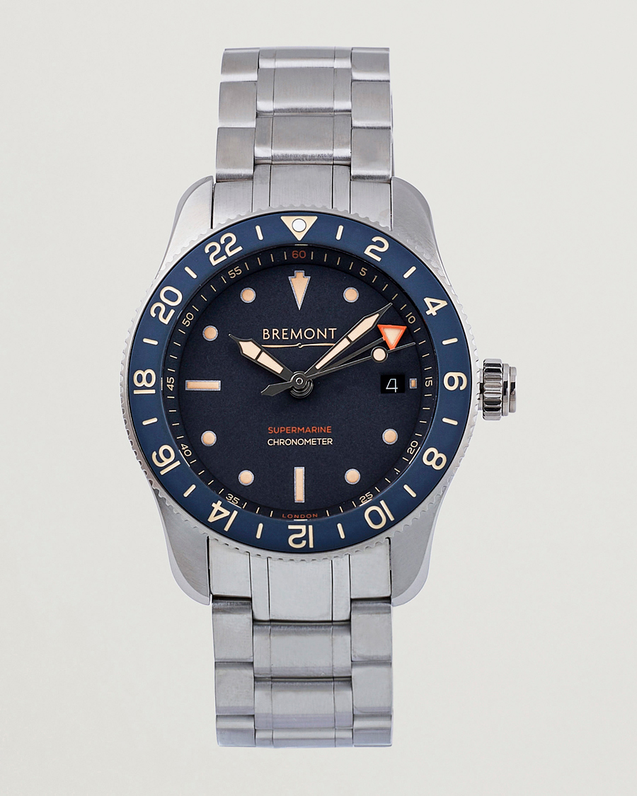 Men |  | Bremont | Supermarine Ocean GMT Diver 40mm Steel