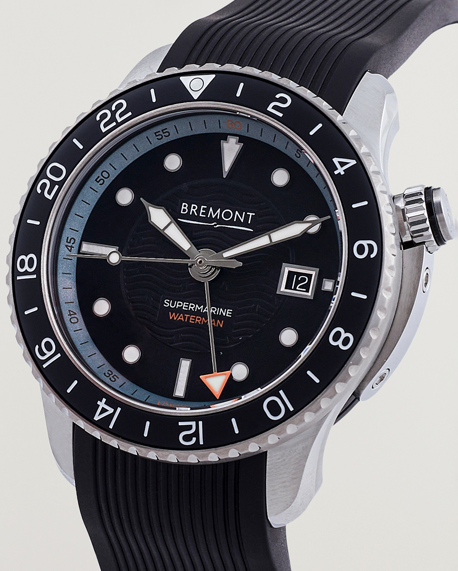 Men | Fine watches | Bremont | Waterman Apex II Supermarine Diver 43mm Black Rubber